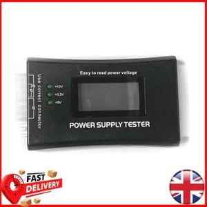 Aluminum Alloy PC Power Supply Tester LCD Display 20/24 Pin for ATX BTX ITX TFX - Photo 1/11