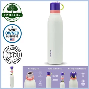 Insulated Stainless Steel Water Bottle 24oz Double Wall BPA-Free for Sports T... - Picture 1 of 9