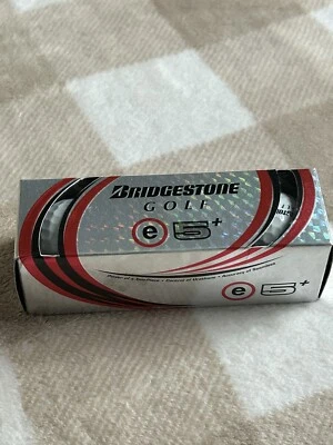 Caja de 3 pelotas de campo de golf Bridgestone e5+ núcleo energético de compresión deportiva Foto 1 de 4
