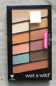 2 Pack Wet n Wild Coloricon Eyeshadow 10 Pan Eye Palette #760 Not A Basic Peach - Picture 1 of 2