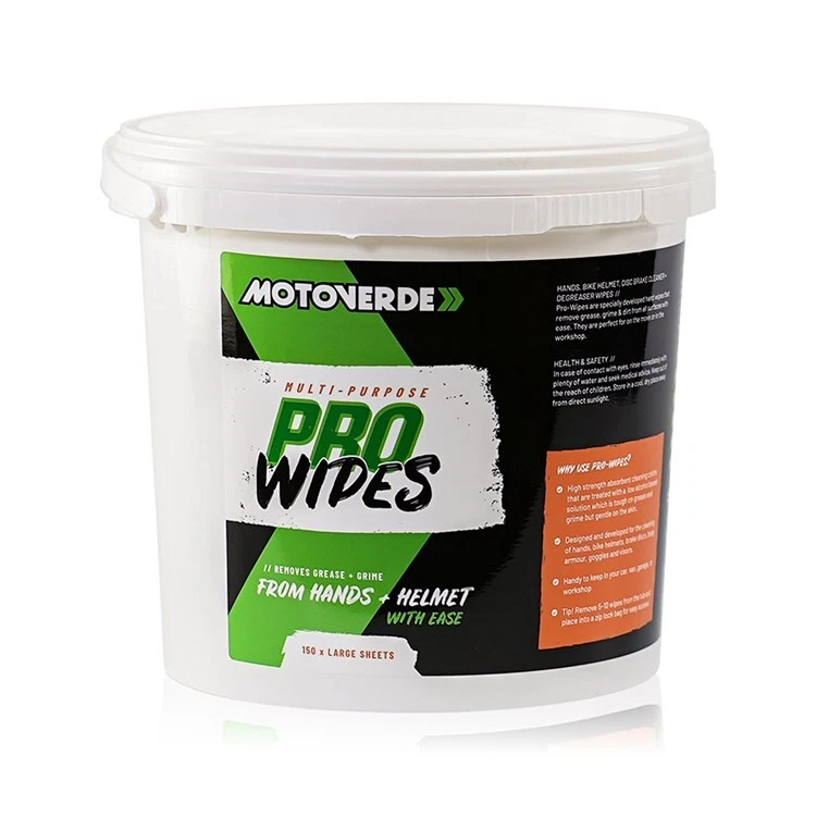Motoverde Pro-Wipes  150 X Wipes MX Motocross Off Road Quad ATV Bike MTB Trials - Image 1 of 1