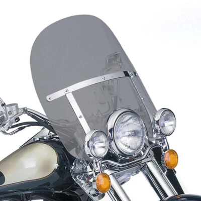 19" Smoke Windshield Windscreen For Kawasaki Vulcan VN500 750 800 900 1500 1600 - Image 1 of 4