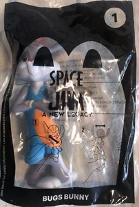 #1 Bugs Bunny 2021 Space Jam A New Legacy McDonald’s Happy Meal Spielzeug Neu in Verpackung versiegelt - Bild 1 von 2