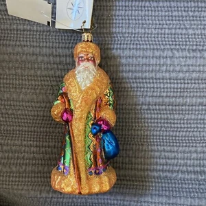 Christopher Radko Russian Santa. Winter Warmth Nicolas. Extremely Rare. NWT - Picture 1 of 6