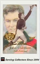 1996 Select AFL Hall Of Fame Team Of The Century Card TC15 John Coleman