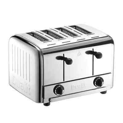 Dualit 4 Slot Commercial Catering Pop Up Toaster Stainless Steel 49900 • 279.95£