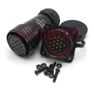 WEIPU SA28 10A 17Pin Aviation Plug,Waterproof Electrical Cable Wire Connector - Image 1 of 4