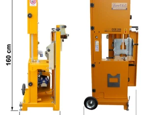 Sierra de cinta, hormigón celular, sierra de piedra, sierra de ladrillo, Ytong, Porit, palanca, CCE310 - Imagen 1 de 6