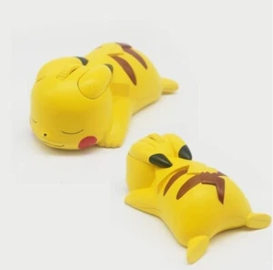 Pokemon Pikachu Figure Bluetooth Wireless Bluetooth Mouse 1200dpi - Picture 1 of 7