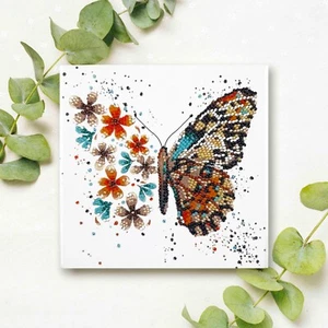 Abris Art, Perlen Schmetterling, Nadelspitze Kit, Perlenstickerei, Monarch - Bild 1 von 10