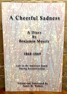 Alabama Civil War Diary Benjamin Mosely, Life in the South During Reconstruction - Imagen 1 de 11