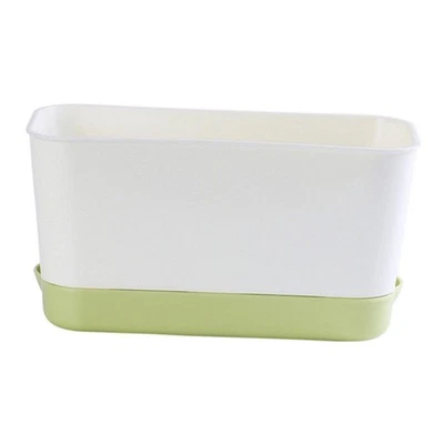 Window Box Planter Multipurpose Simple Attached Saucer for Garden Patio Yard - Image 1 of 2
