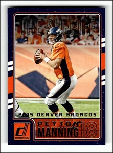 Donruss Peyton Manning Tribute #18 2016 Peyton Manning - Imagen 1 de 2