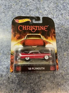 HOT WHEELS RETRO ENTERTAINMENT 2014 CHRISTINE '58 PLYMOUTH - Picture 1 of 3