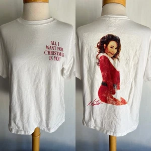 Camiseta cuadrada oficial "Todo lo que quiero para Navidad eres tú" de MARIAH CAREY (2023) XS - Imagen 1 de 6