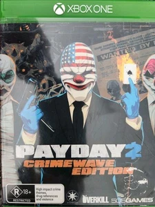 Payday 2 Xbox One Crimewave edition,Manual CIB, FREE POSTAGE !!! - Picture 1 of 5