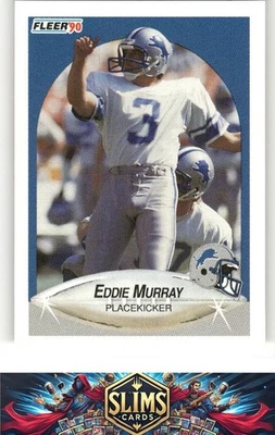 1990 Fleer Detroit Lions Eddie Murray #282 - Image 1 of 2