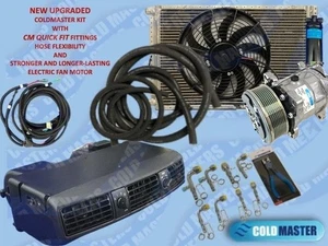 Coldmaster Upgraded Universal Underdash A/C Kit 202-1 Quick Fit, PK-8 Serpentine - Picture 1 of 11