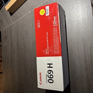 Cartucho de tóner amarillo alto rendimiento Canon 069H 5095C001 original OEM caja al por menor - Imagen 1 de 5