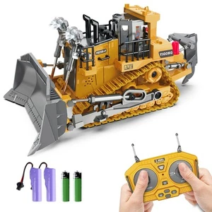 Dwi Dowellin Rc Bulldozer Juguetes para Niños, Construcción Control Remoto Bulldozer... - Imagen 1 de 6