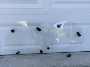 Wheelchair wheels spoke guards . Pair. Quickie ,Tilite,Ki Mobility. - Picture 1 of 4