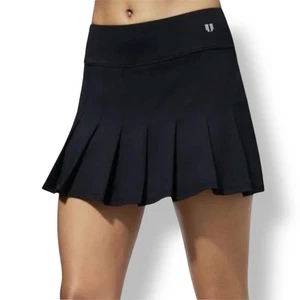 Neu EleVen by Venus Williams XXL schwarz Plissee Tennis Skort Stretch Aktiv Golf - Bild 1 von 11
