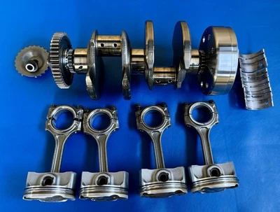 16 2015-2016 ^Aprilia RSV4 RR cigüeñal y varillas y pistones OEM BUENO 12K+ Foto 1 de 4