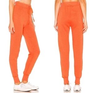 Nuevos con etiquetas Pantalones para Correr Wildfox Jack Mezcla de Algodón Naranja Talla Pequeña - Imagen 1 de 5