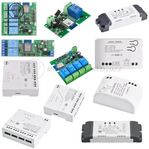 Módulo de relé de conmutador WiFi inalámbrico de control remoto inteligente 1/2/4 canales DC7-32V/AC85-250V - Imagen 1 de 30