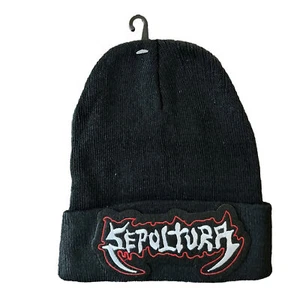 SEPULTURA Death Metal Rock Band Gorro Sombrero Invierno Calavera Gorra Regalo - Imagen 1 de 1