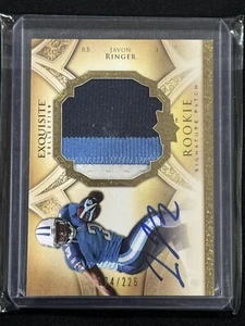 2009 NFL Upper Deck Exquisite Collection Rookie Signature Patch Javon Ringer - Picture 1 of 12