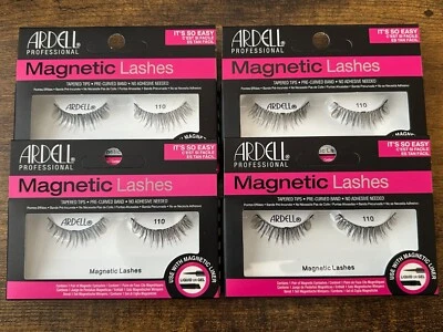 Ardell Professional Magnetic Lashes 110 - use with magnetic gel liner - 4 Pack - Image 1 of 3