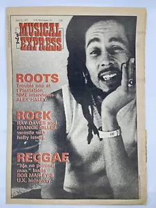 New Musical Express 1977 April 23 Bob Marley UK Interview Vintage RARE - Picture 1 of 5