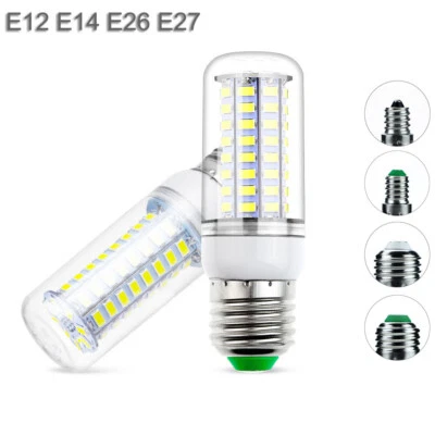 LED Corn Light Bulbs 5730 SMD 110V 130V 220V LED Small Bulb Home E14 Lamp E27 - Image 1 of 4