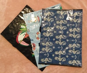 NWT Lot of 3 Vera Bradley Market Tote Bags Seahorse Regatta Toucan Reusable - Picture 1 of 7