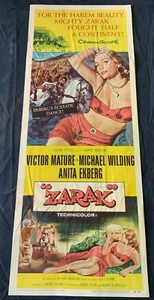 ZARAK original U.S INSERT POSTER - ANITA EKBERG - Picture 1 of 1