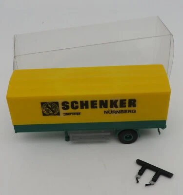 Kit Kibri Montato Rimorchio Per DAF 3300 Schenker Nürnberg HO 1/87 Scatola - Immagine 1 di 4