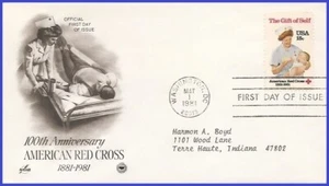 USA3 #1910 ADDR PCS ARTCRAFT FDC American Red Cross Centennial - Picture 1 of 1