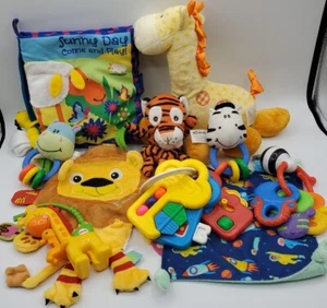 Infantino Fisher Price Lamaze Stuffed Animal Baby Toddler Toy Lot #5 - Picture 1 of 7
