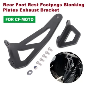 For CF-MOTO 450MT 24-25 Rear Foot Rest Footpegs Blanking Plates Exhaust Bracket - Bild 1 von 24