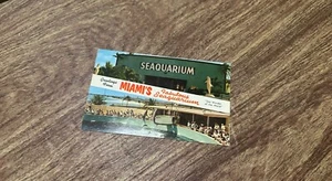 Vintage Postkarte, Seaquarim, Miami Florida - Bild 1 von 2