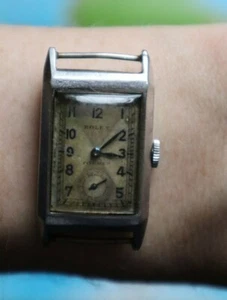 Rolex FORBES Prince Elegant 1933 Art Deco tank men wrist watch original rare - Picture 1 of 11