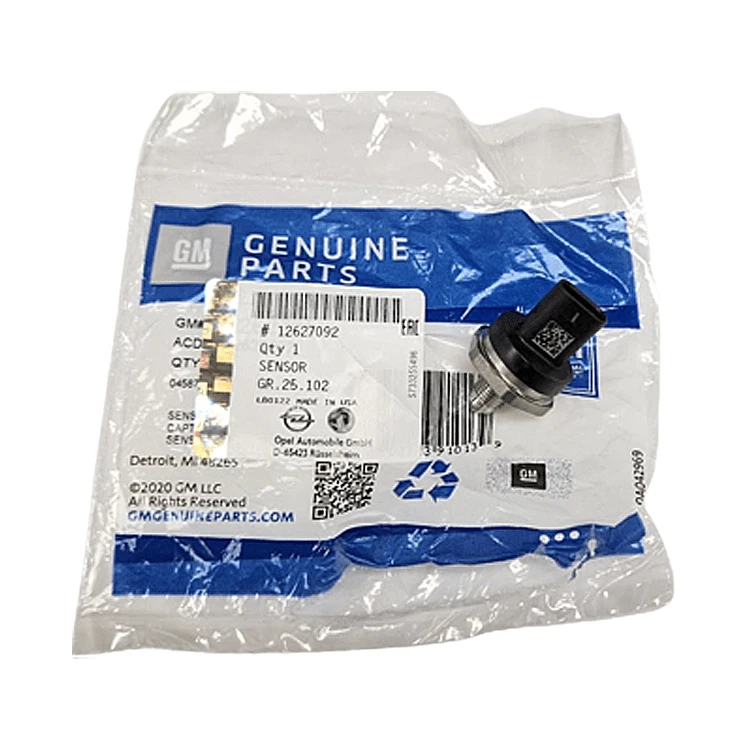 OEM Vauxhall 12627092 Fuel Rail Pressure Sensor fits Chevrolet Cadillac - Image 1 of 3