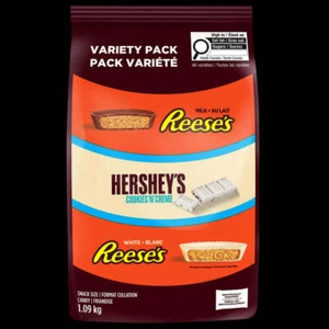 Hershey's Snack Size Variety Pack Mixed Reese's & Hershey's Cookies 'N' Crème Sn - Bild 1 von 1