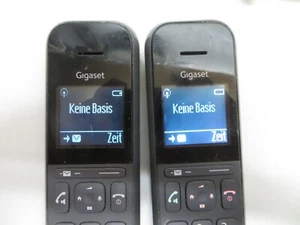 Siemens Gigaset CL 390 A With Basis And 2 Loading Trays Cordless Phones Approved - Zdjęcie 1 z 7