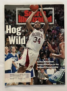 Corliss Williamson Arkansas Sports Illustrated April 11, 1994 - Picture 1 of 23