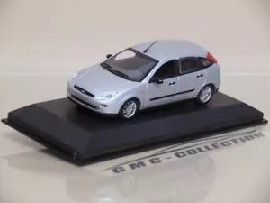 FORD FOCUS 1998 GRiGiO GREY SiLVER MET. MiNiCHAMPS 1/43 (NO EDiCOLA IXO NOREV) - Foto 1 di 3