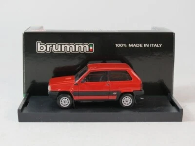 Brumm Fiat Panda 4x4 Supernova rosso Siam 1986 1/43 R613-03 2025 - Immagine 1 di 4