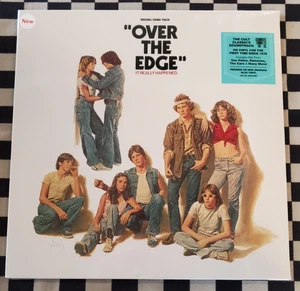 Over The Edge soundtrack LP by Various Artists blue vinyl 2025 sealed new Warner - Picture 1 of 2