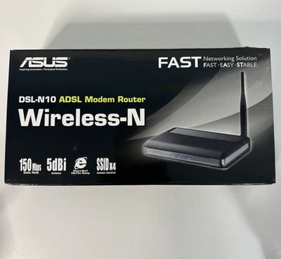 Asus Dsl-n10 Wireless-n Adsl Modem Router - Image 1 of 4